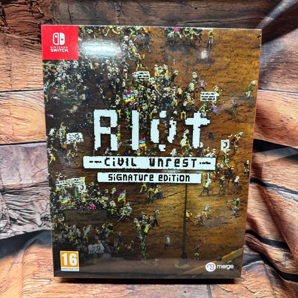 Riot Civil Unrest Signature Edition Nintendo Switch Game New Factory Sealed Box